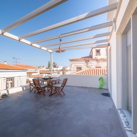 Апартаменты The Roof - Flat Sea View In Aegina Town Экстерьер фото