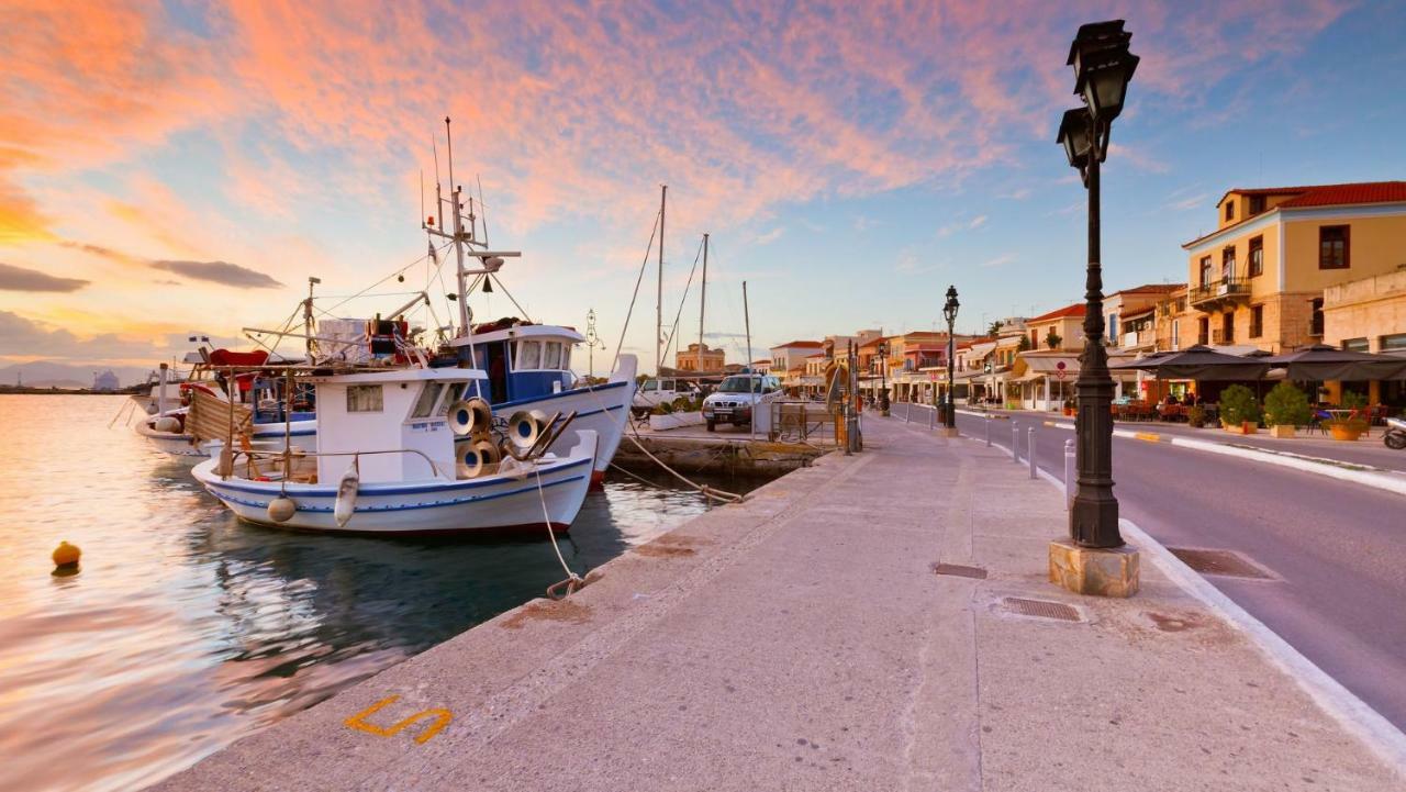 Апартаменты The Roof - Flat Sea View In Aegina Town Экстерьер фото