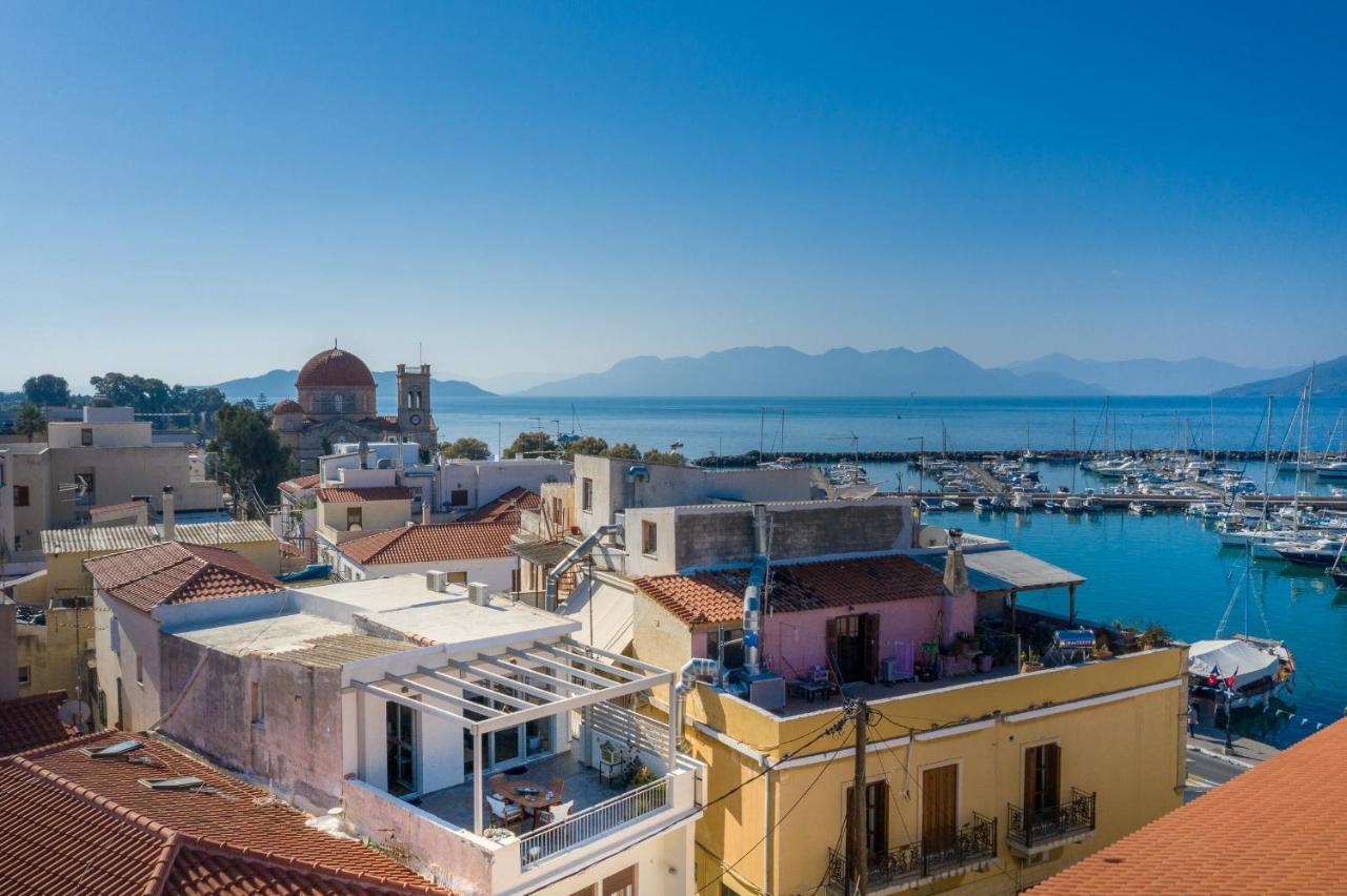 Апартаменты The Roof - Flat Sea View In Aegina Town Экстерьер фото